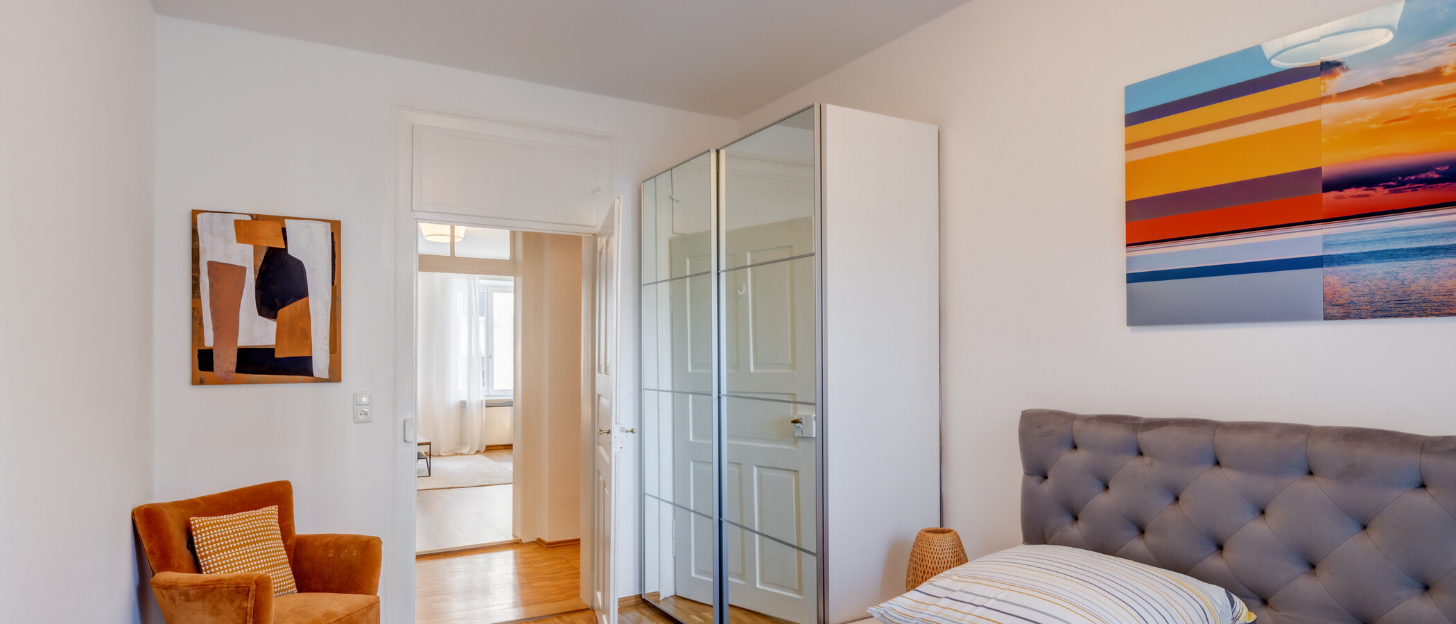 apartamento München Maxvorstadt - Universitätsviertel 02 1. dormitorio 8789