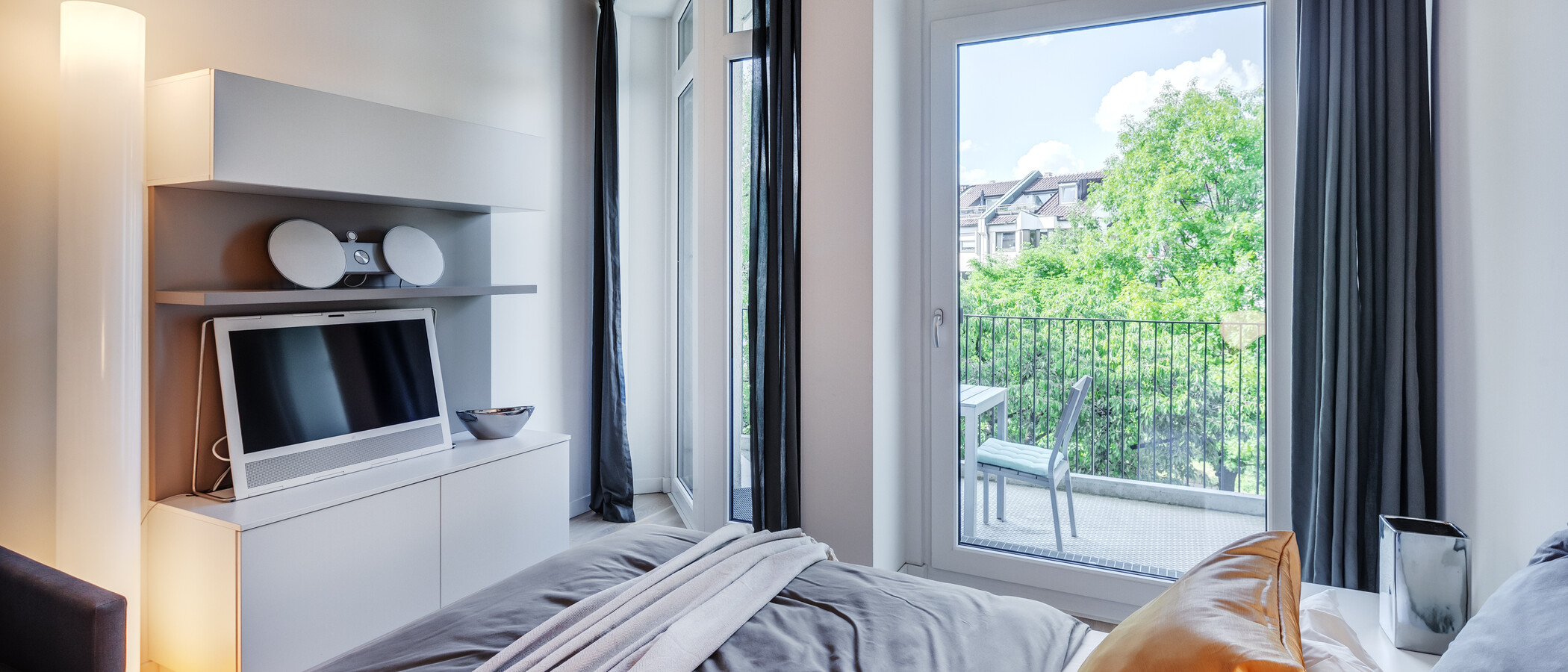 apartamento München Bogenhausen 02 zona de dormir 8796