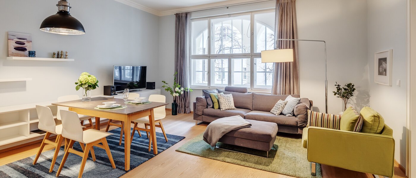 apartamento München Schwabing 01 zona de día  8837