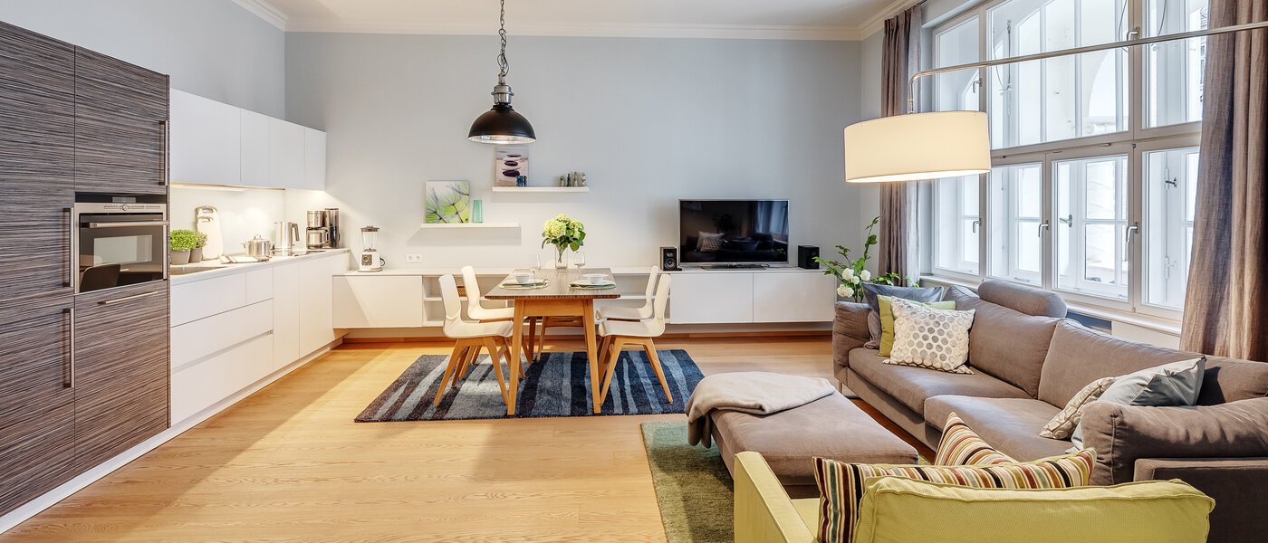 apartamento München Schwabing 02 zona de día  8837