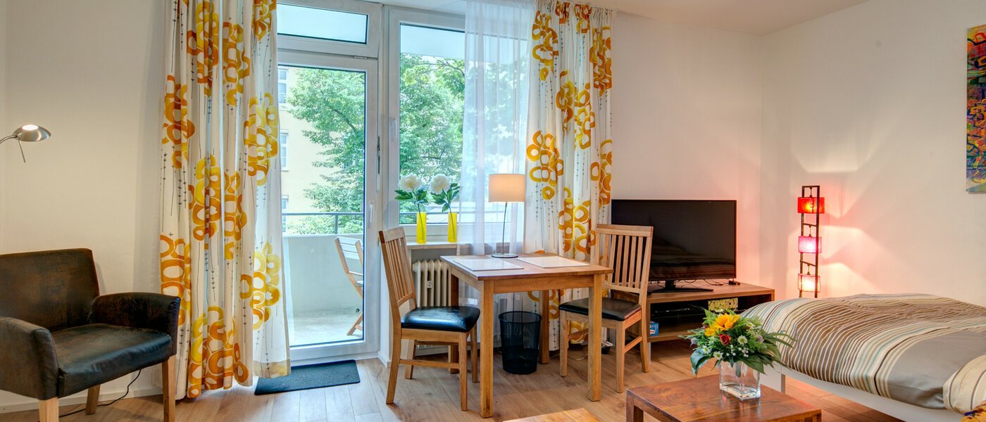 apartamento München Schwabing-West (rund um den Hohenzollernplatz) 01 salón 8843