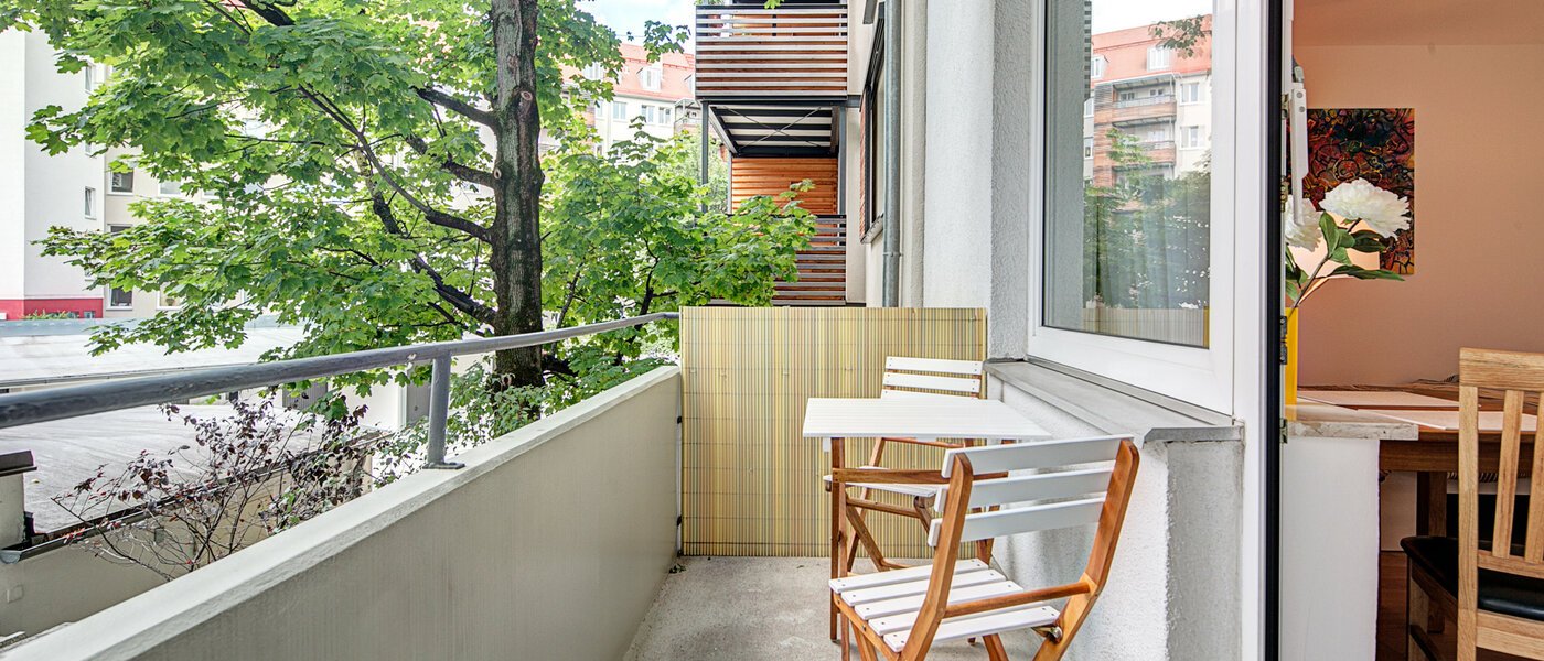 apartamento München Schwabing-West (rund um den Hohenzollernplatz) 01 balcón 8843
