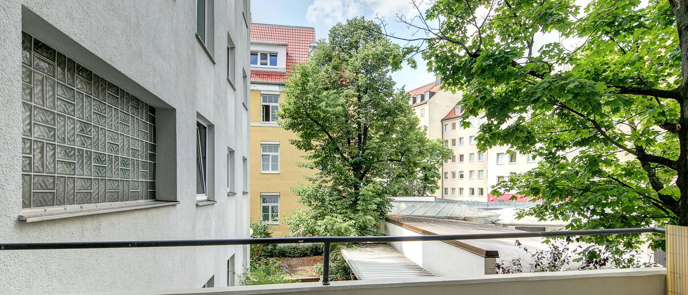 apartamento München Schwabing-West (rund um den Hohenzollernplatz) 02 balcón 8843