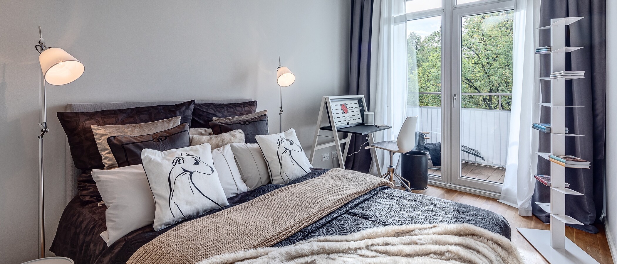 apartamento München Schwabing-West (rund um den Hohenzollernplatz) 02 2. dormitorio 8850