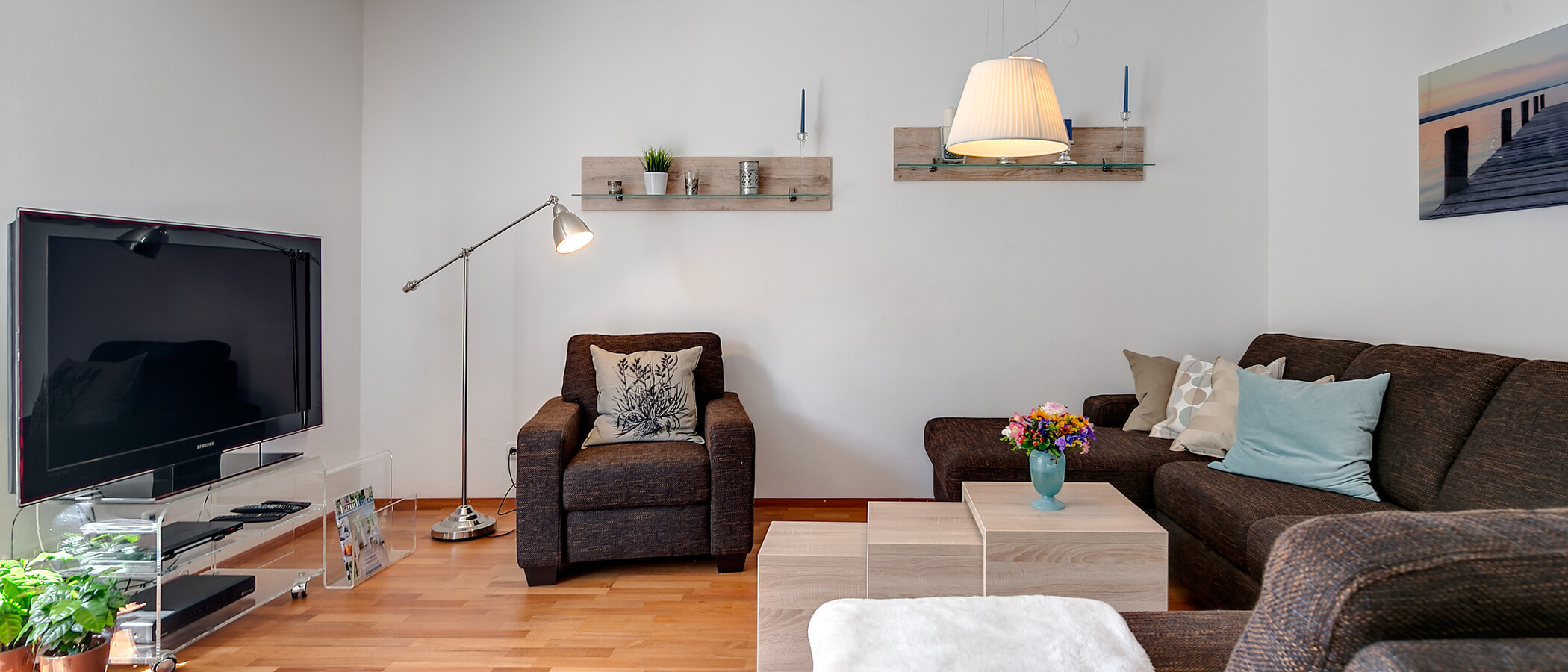 apartamento München Schwabing-Nord (zw. Belgrad- & Leopoldstraße) 03 salón 8856