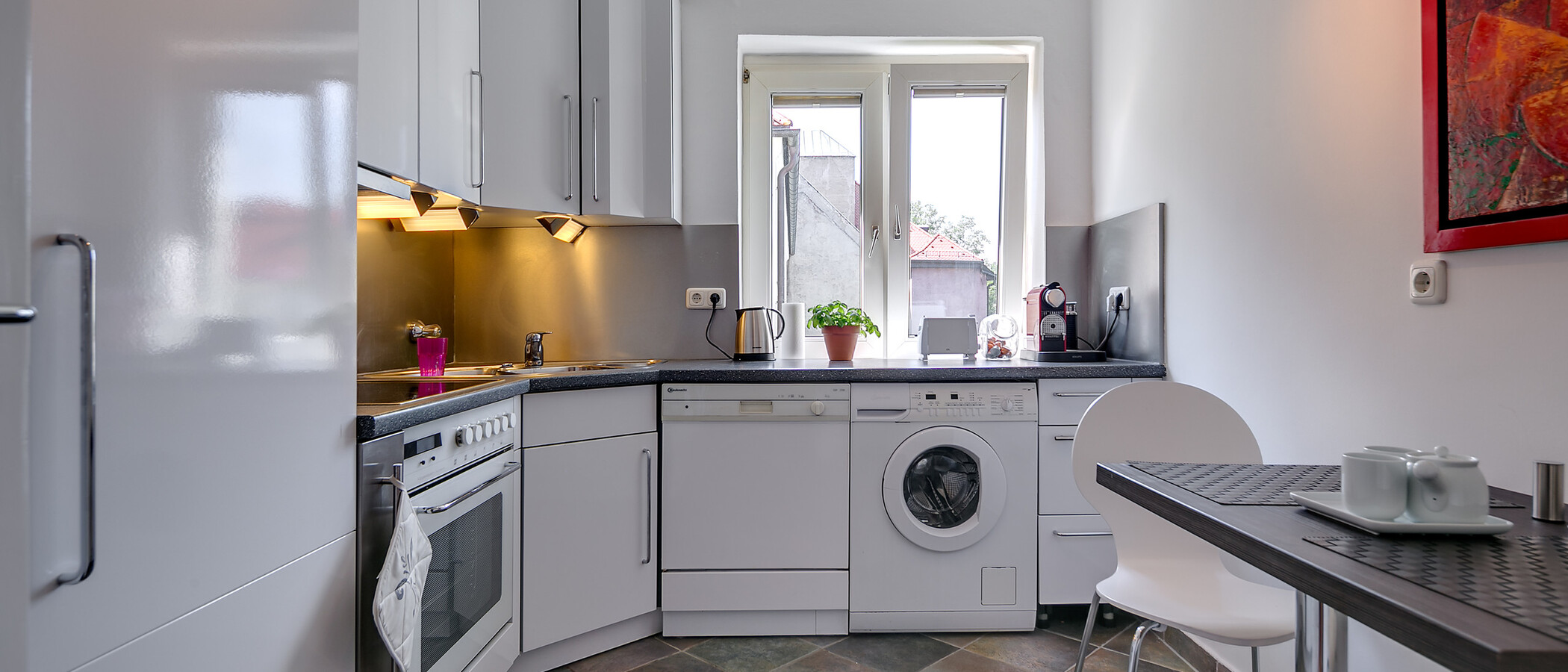 apartamento München Schwabing-Nord (zw. Belgrad- & Leopoldstraße) 01 cocina 8856