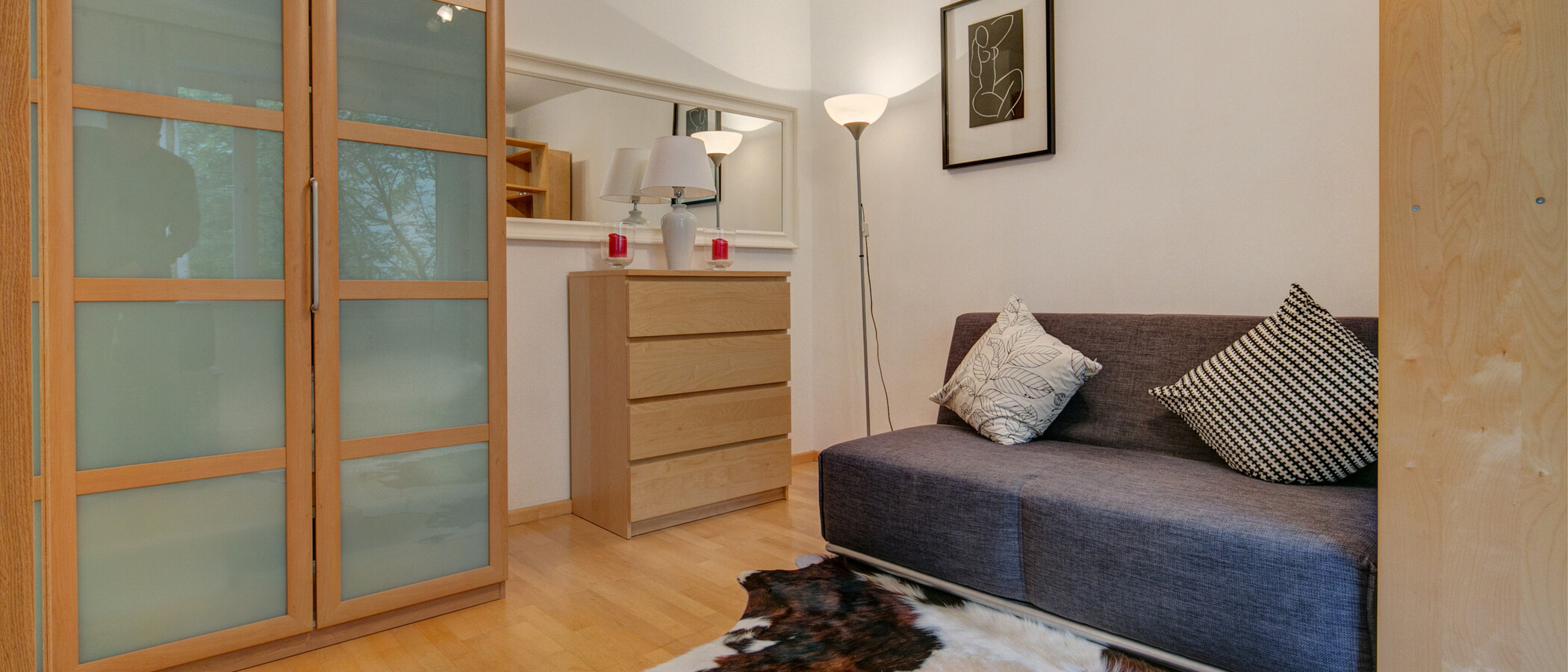 apartamento München Schwabing-Nord (zw. Leopoldstraße & Englischen Garten) 01 dormitorio 8870