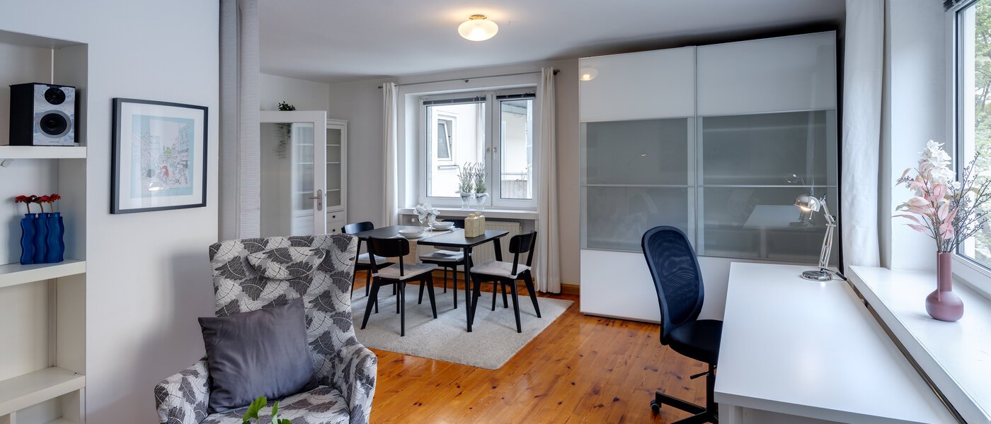 apartamento München Lehel 01 zona de día  8871