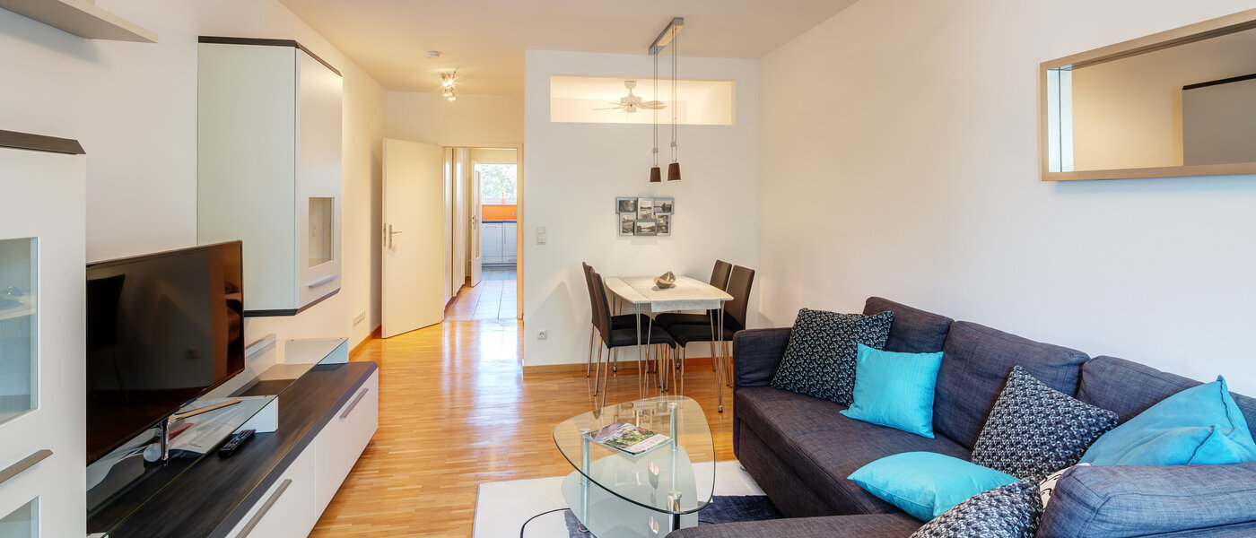 apartamento München Sendling-Westpark 04 zona de día  8875