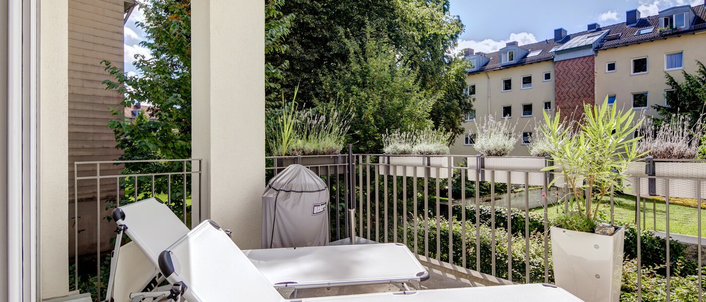 apartamento München Schwabing-Nord (zw. Belgrad- & Leopoldstraße) 01 balcón 8881