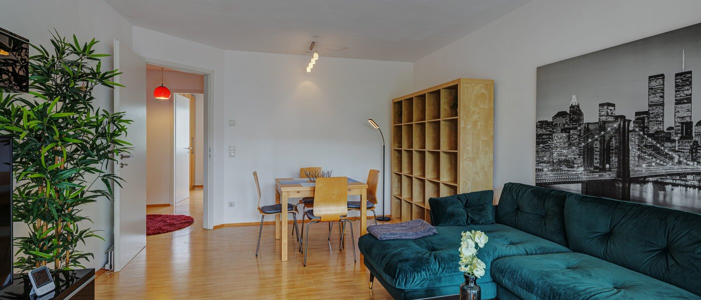 apartamento München Obergiesing 03 sala de estar 8891