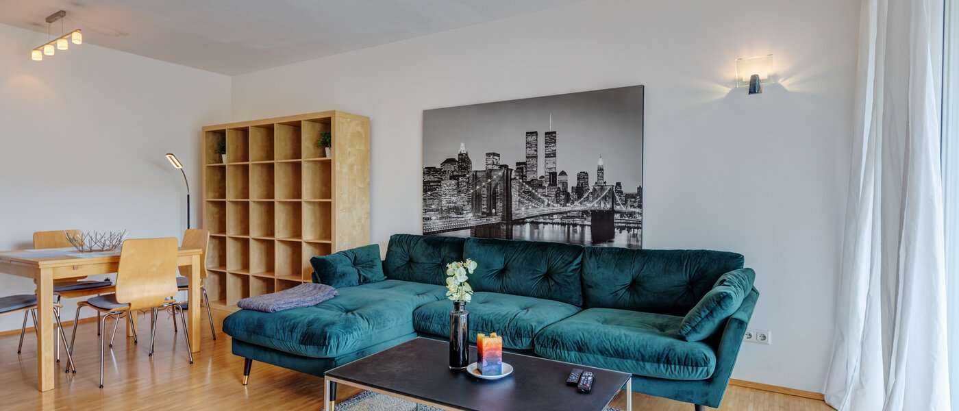 apartamento München Obergiesing 04 sala de estar 8891