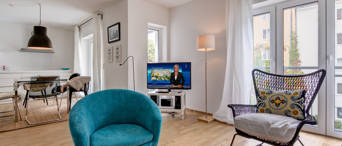 apartamento München Maxvorstadt 02 salón 8910