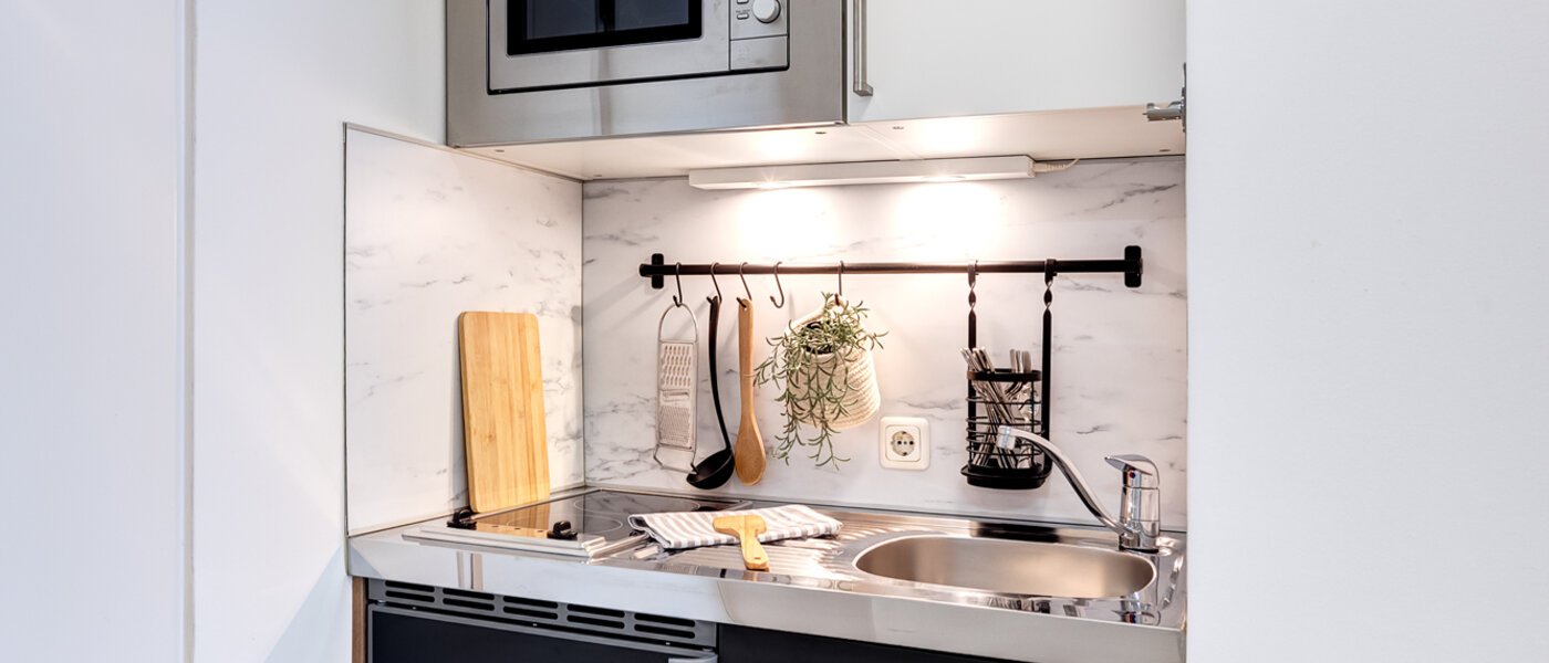 apartamento München Maxvorstadt - Universitätsviertel 01 cocina 8924