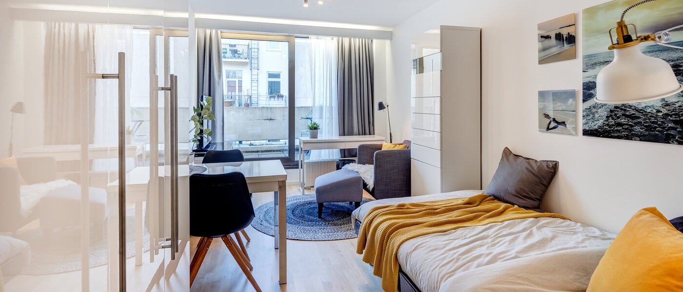 apartamento München Maxvorstadt - Universitätsviertel 01 zona de día  8924