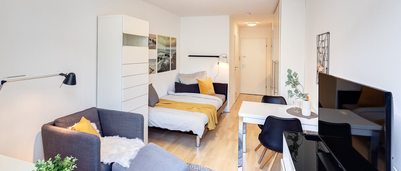 apartamento München Maxvorstadt - Universitätsviertel 02 zona de día  8924