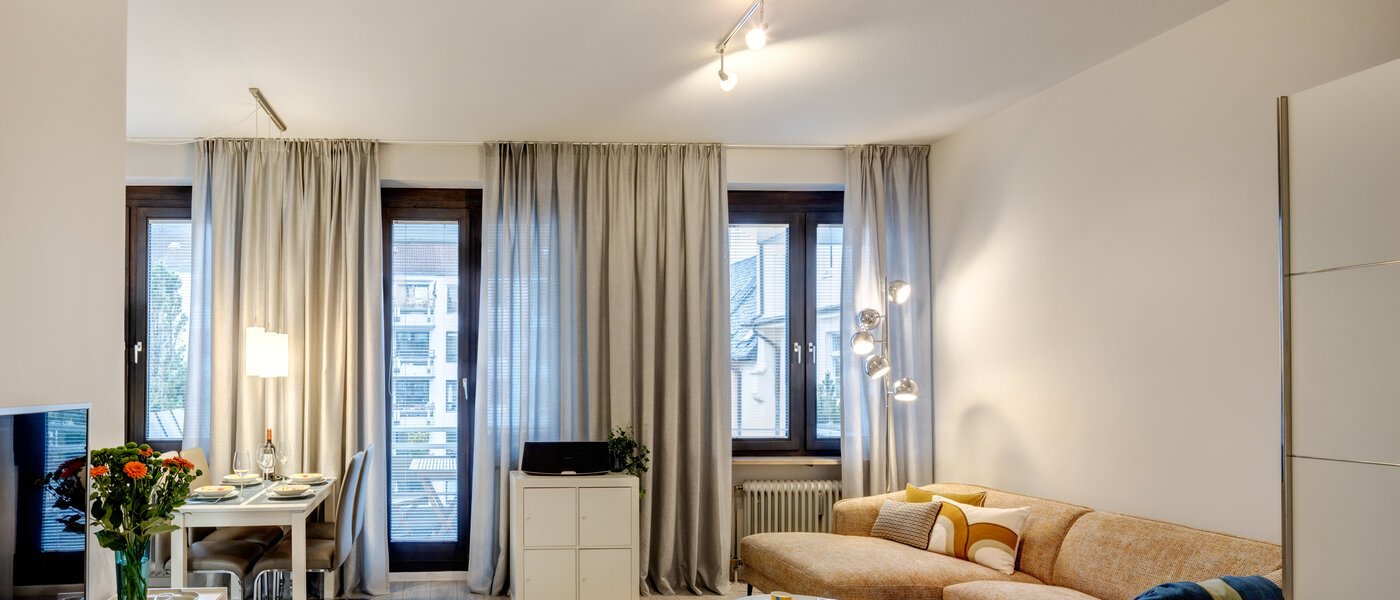 apartamento München Lehel 01 zona de día  8947