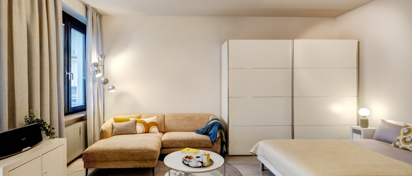 apartamento München Lehel 05 zona de día  8947