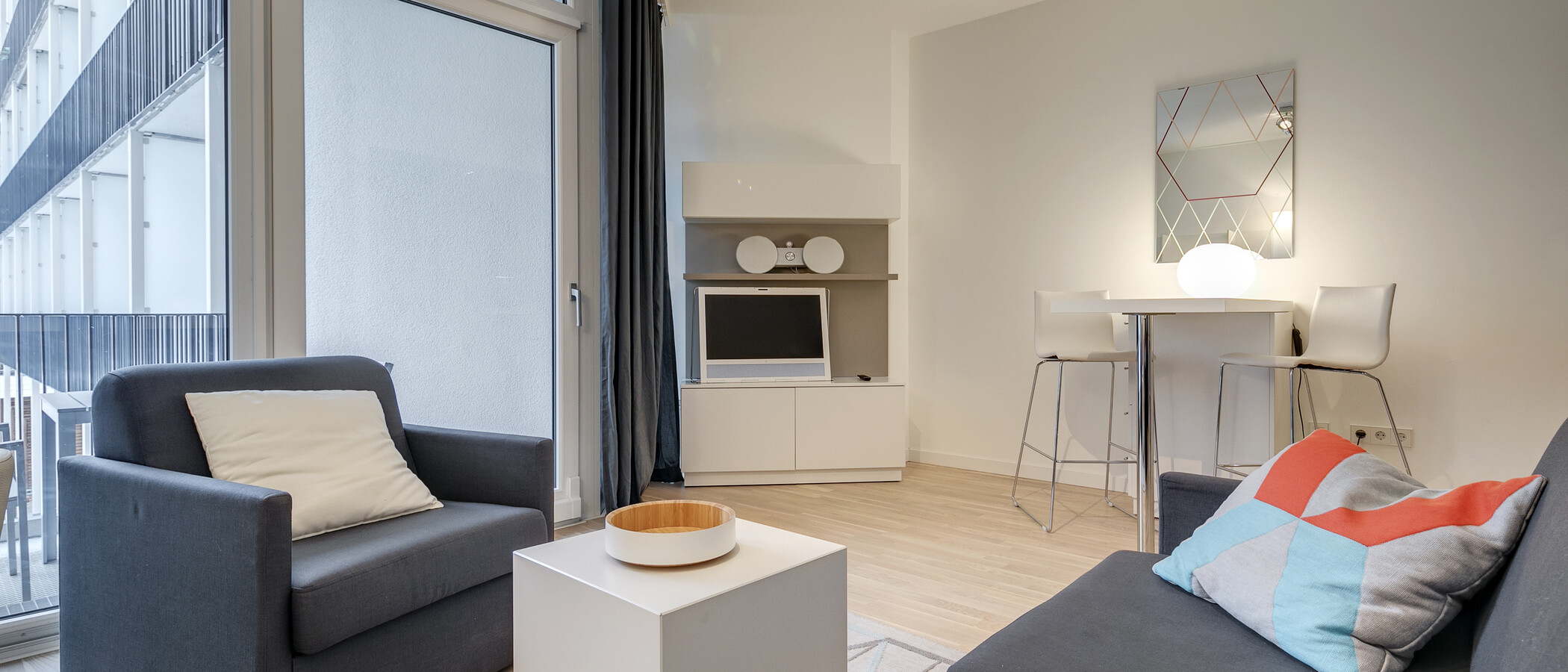 apartamento München Bogenhausen 03 salón 8949