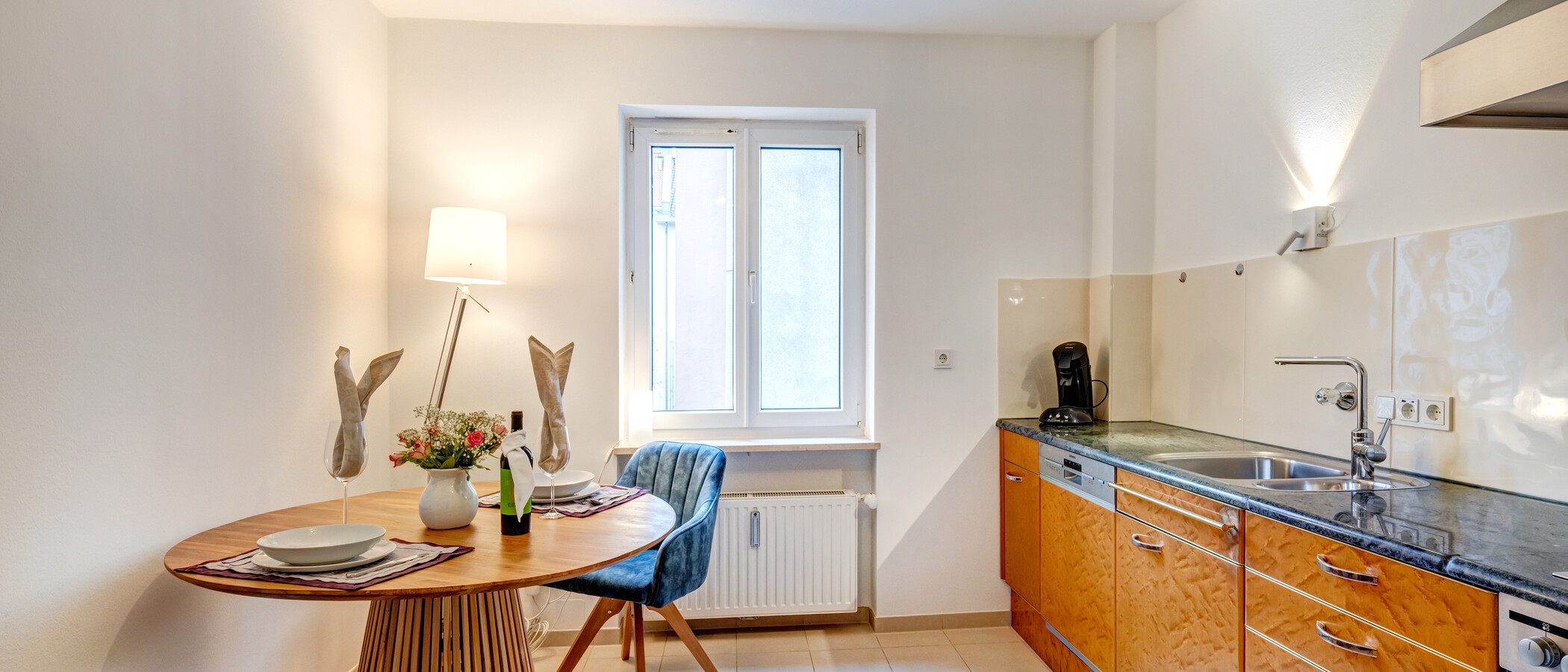 apartamento München Maxvorstadt - Rund um den Josephplatz 01 cocina 8953