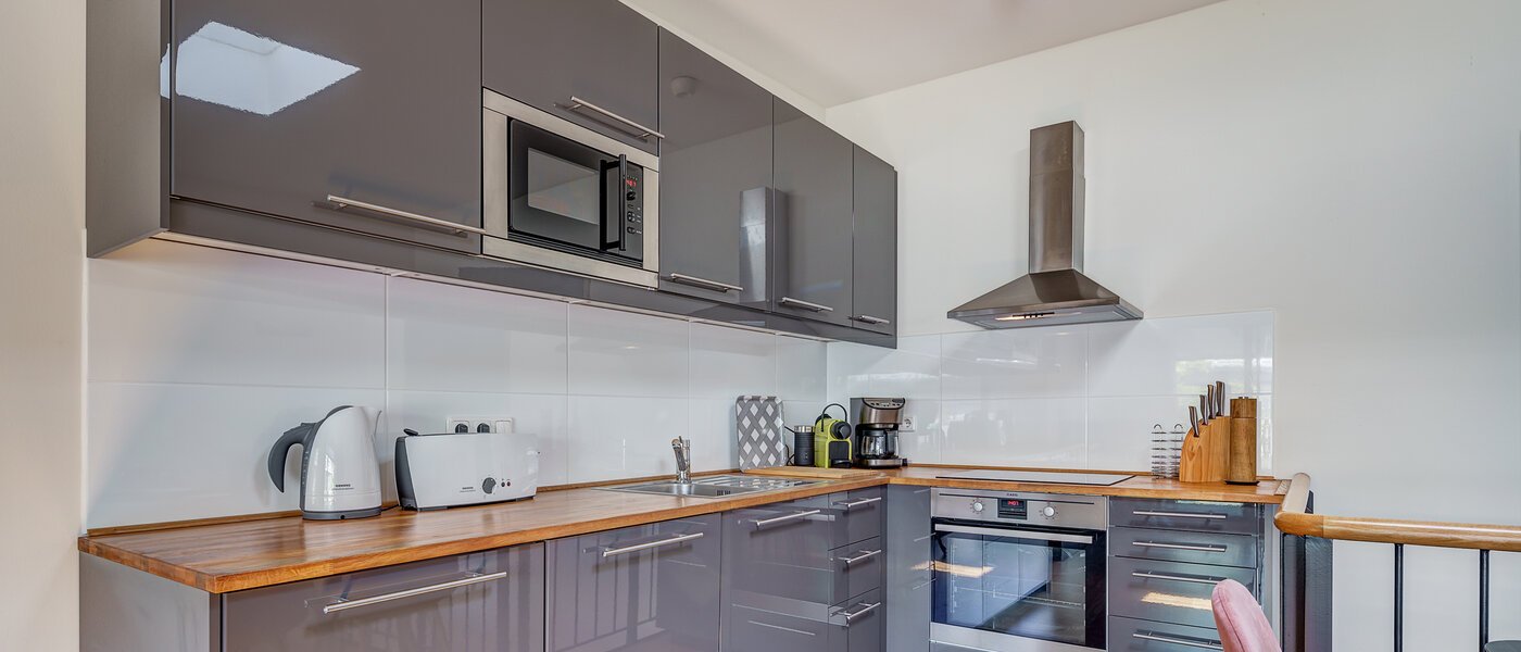 ático con terraza München Altstadt 01 cocina 9009