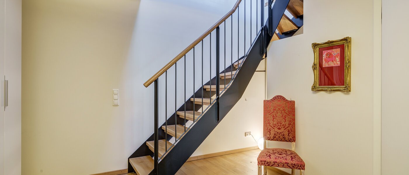 ático con terraza München Altstadt 05 pasillo 9009