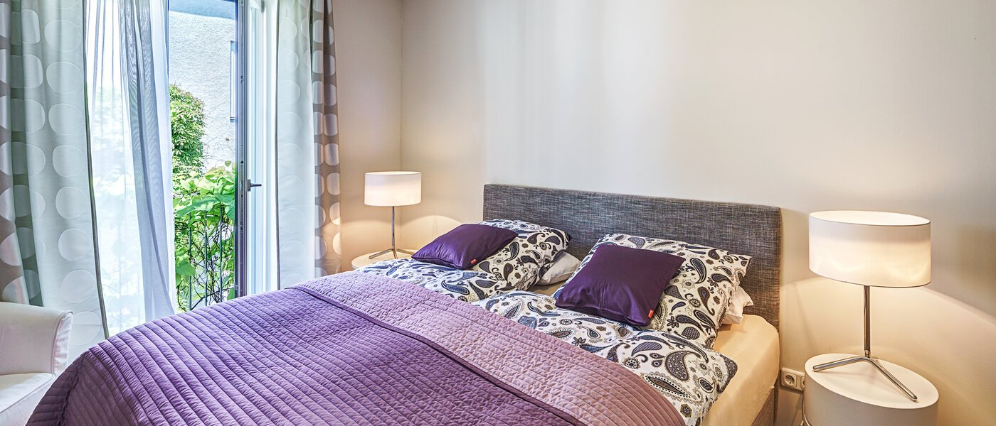 ático con terraza München Altstadt 01 dormitorio 9009