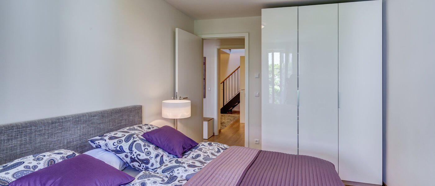 ático con terraza München Altstadt 02 dormitorio 9009