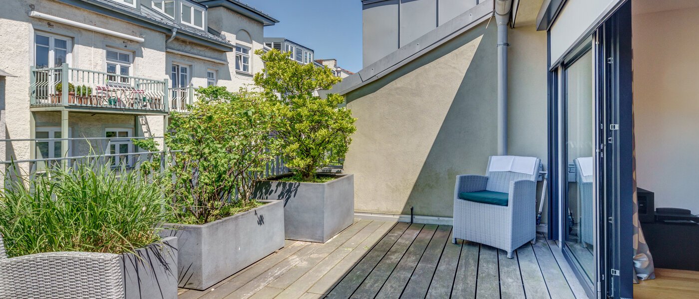 ático con terraza München Altstadt 03 azotea 9009