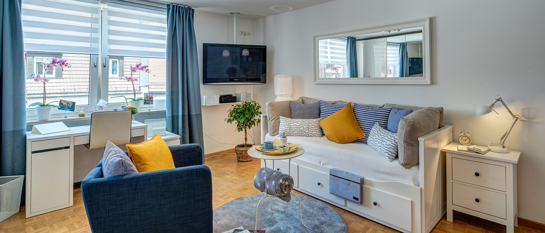 apartamento München Lehel 02 zona de día  9018