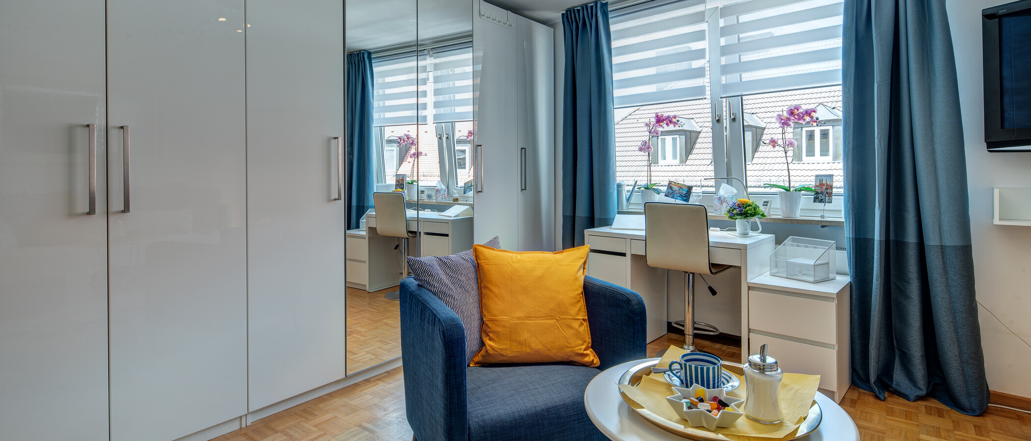 apartamento München Lehel 03 zona de día  9018