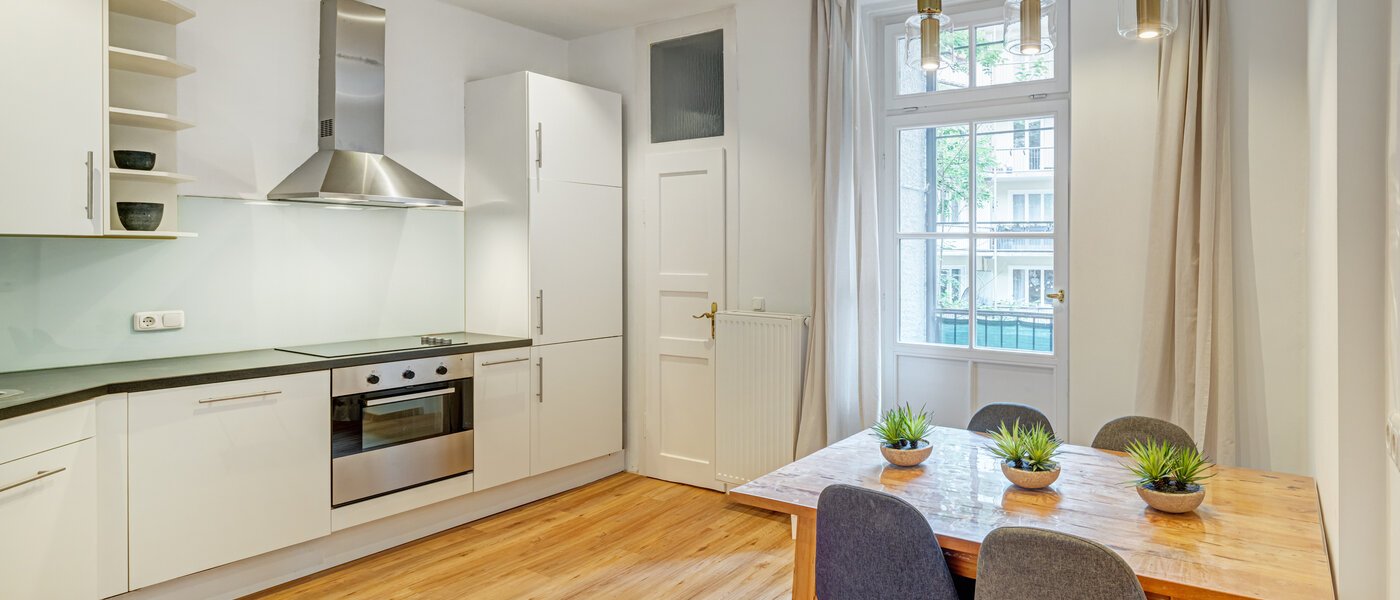 apartamento München Schwabing-West (rund um den Hohenzollernplatz) 01 cocina 9021