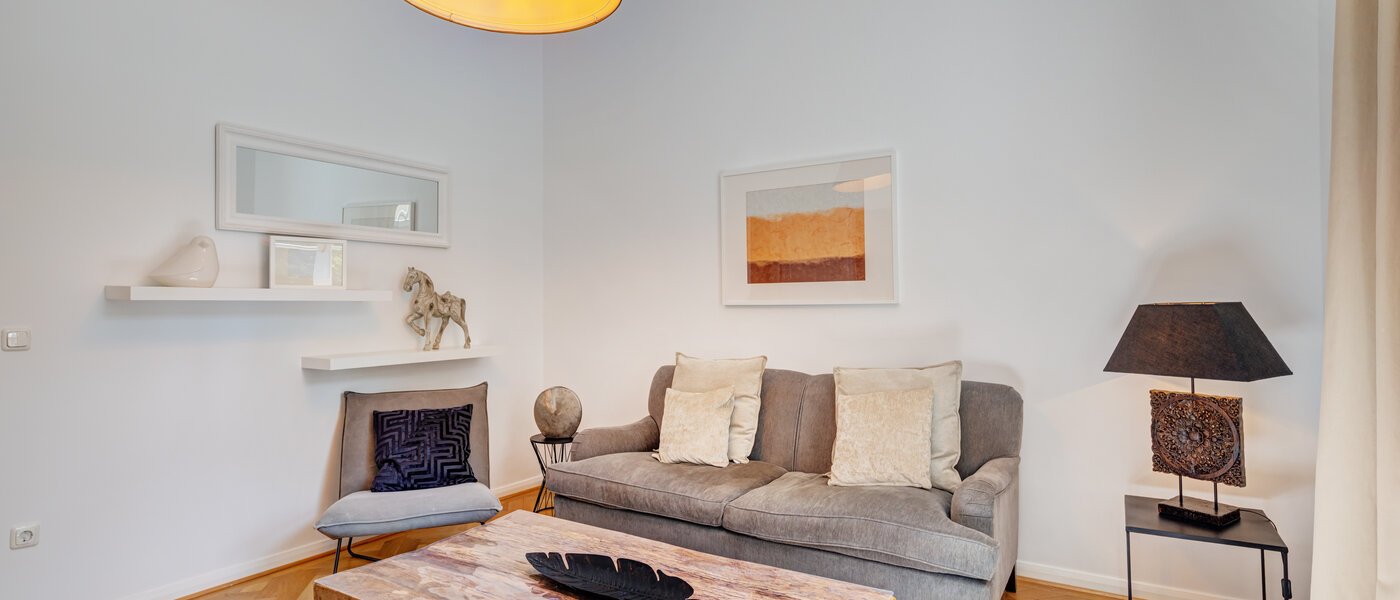 apartamento München Schwabing-West (rund um den Hohenzollernplatz) 02 zona de día  9021