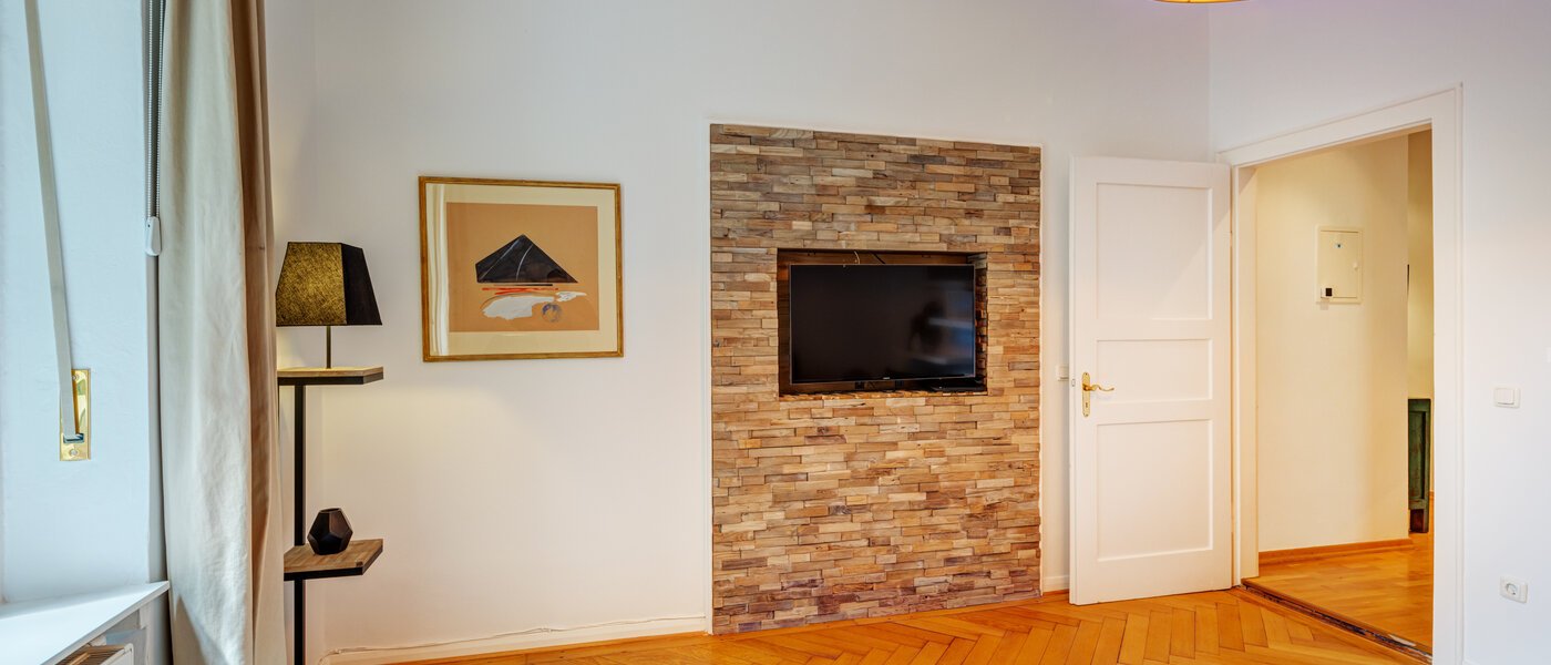 apartamento München Schwabing-West (rund um den Hohenzollernplatz) 03 zona de día  9021