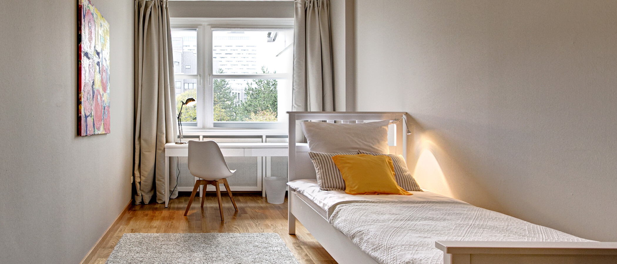 ático con terraza München Arabellapark 01 3. dormitorio 9024