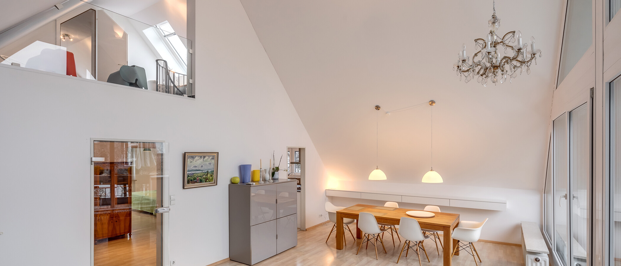 apartamento München Nymphenburg-Gern 01 zona de día  9046