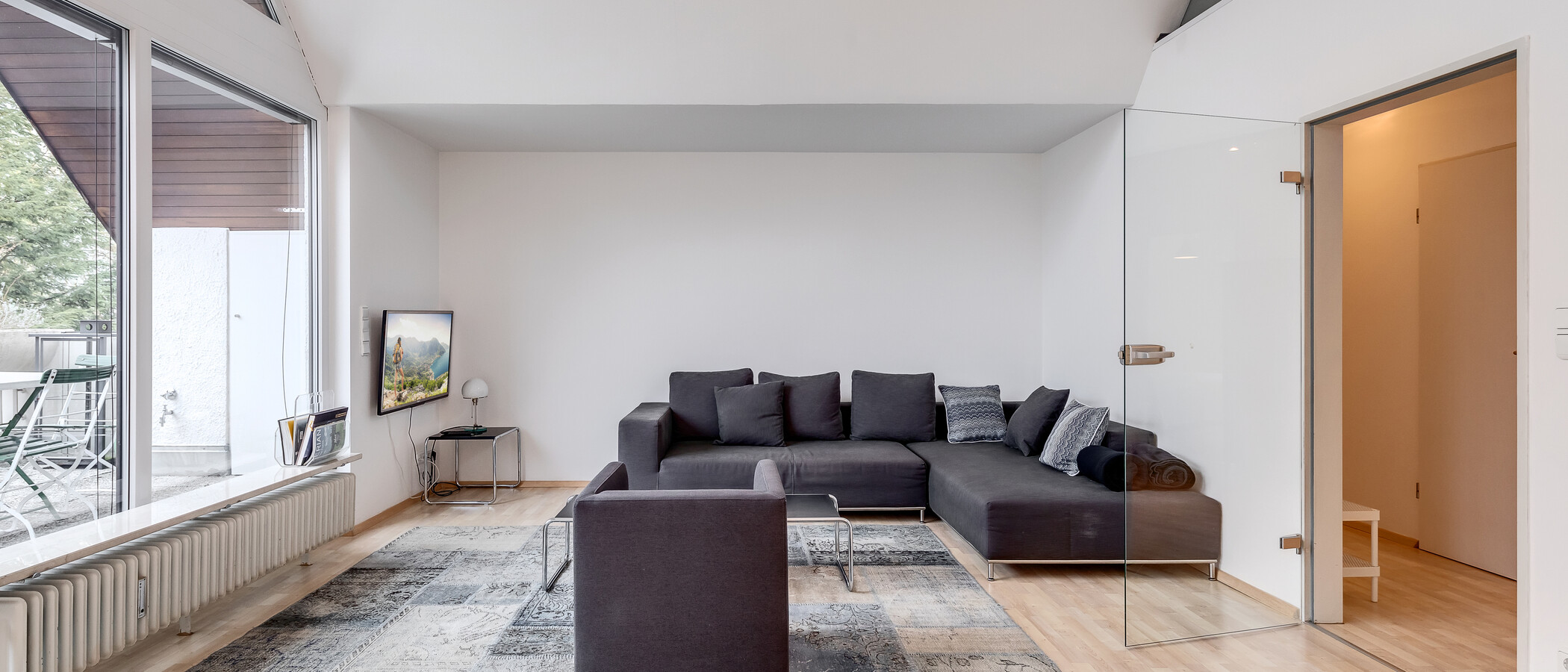 apartamento München Nymphenburg-Gern 03 zona de día  9046
