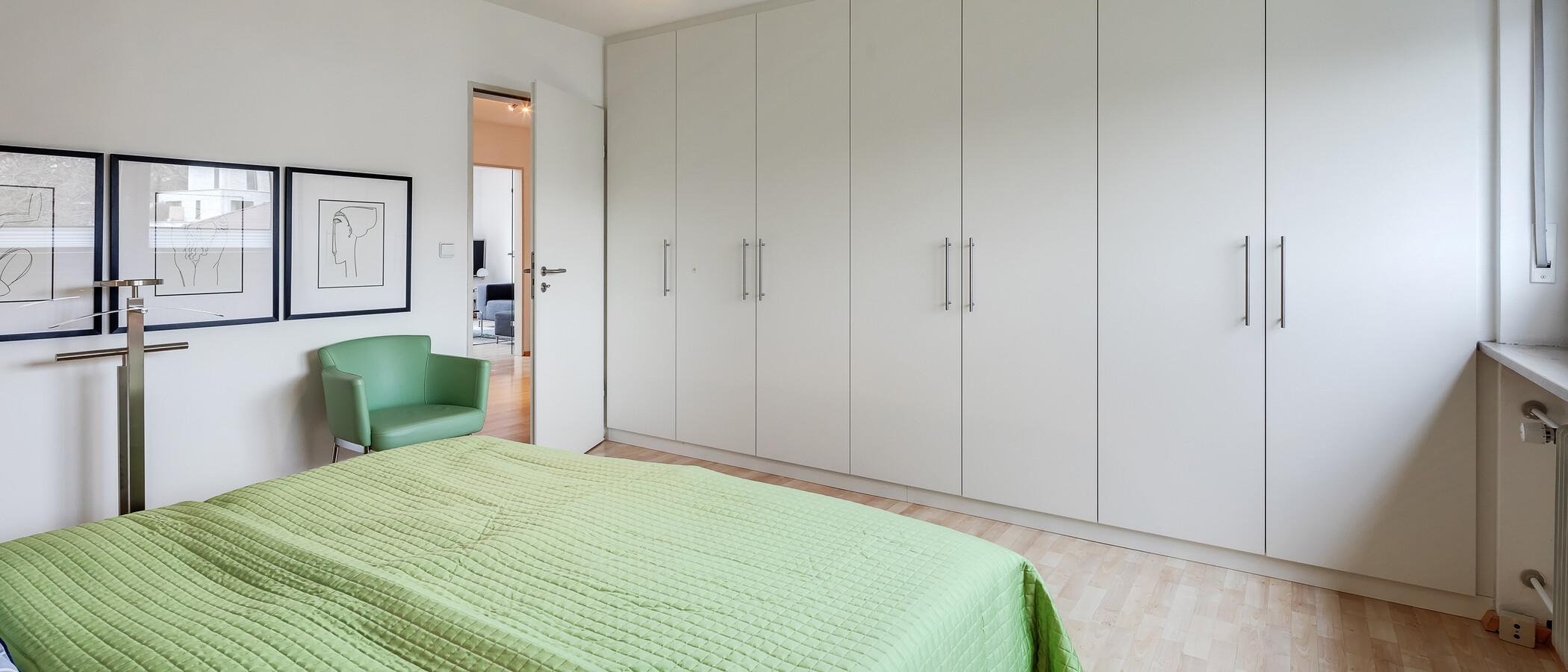 apartamento München Nymphenburg-Gern 03 1. dormitorio 9046