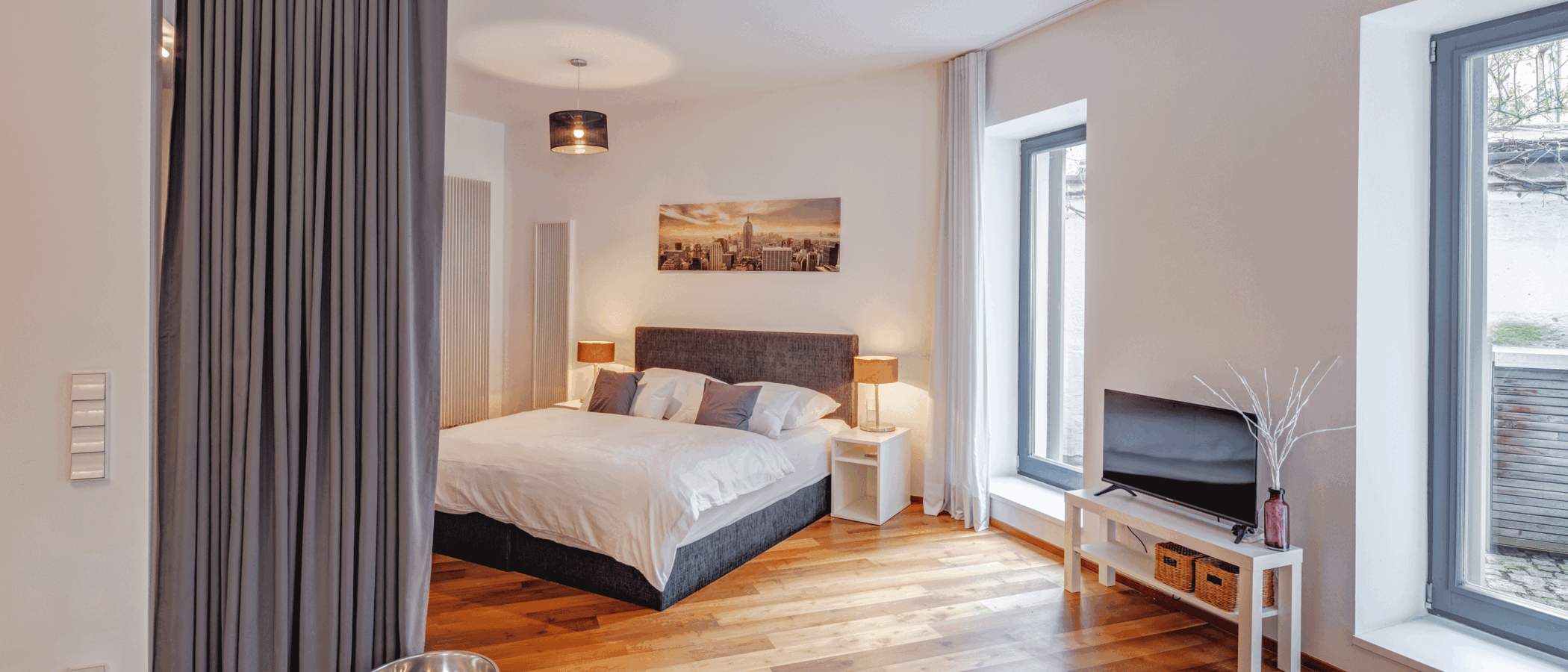 apartamento München Sendling 01 zona de dormir 9053