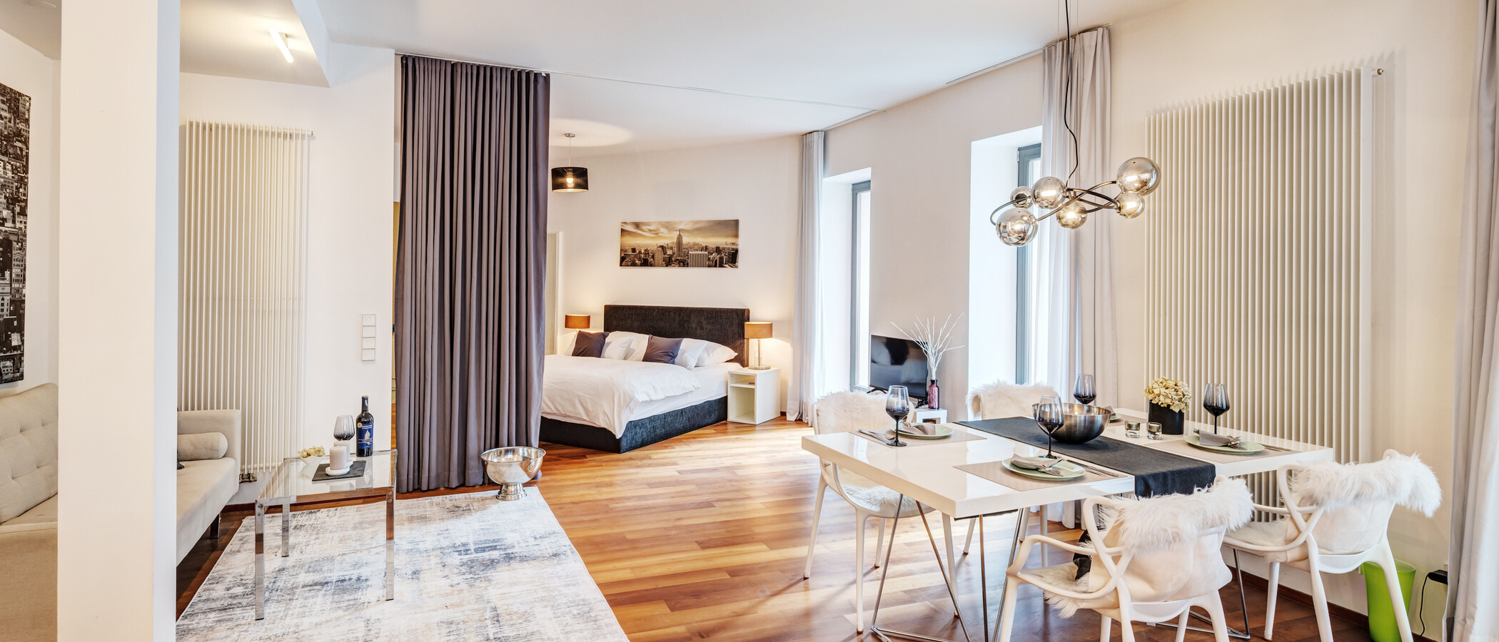 apartamento München Sendling 01 zona de día  9053