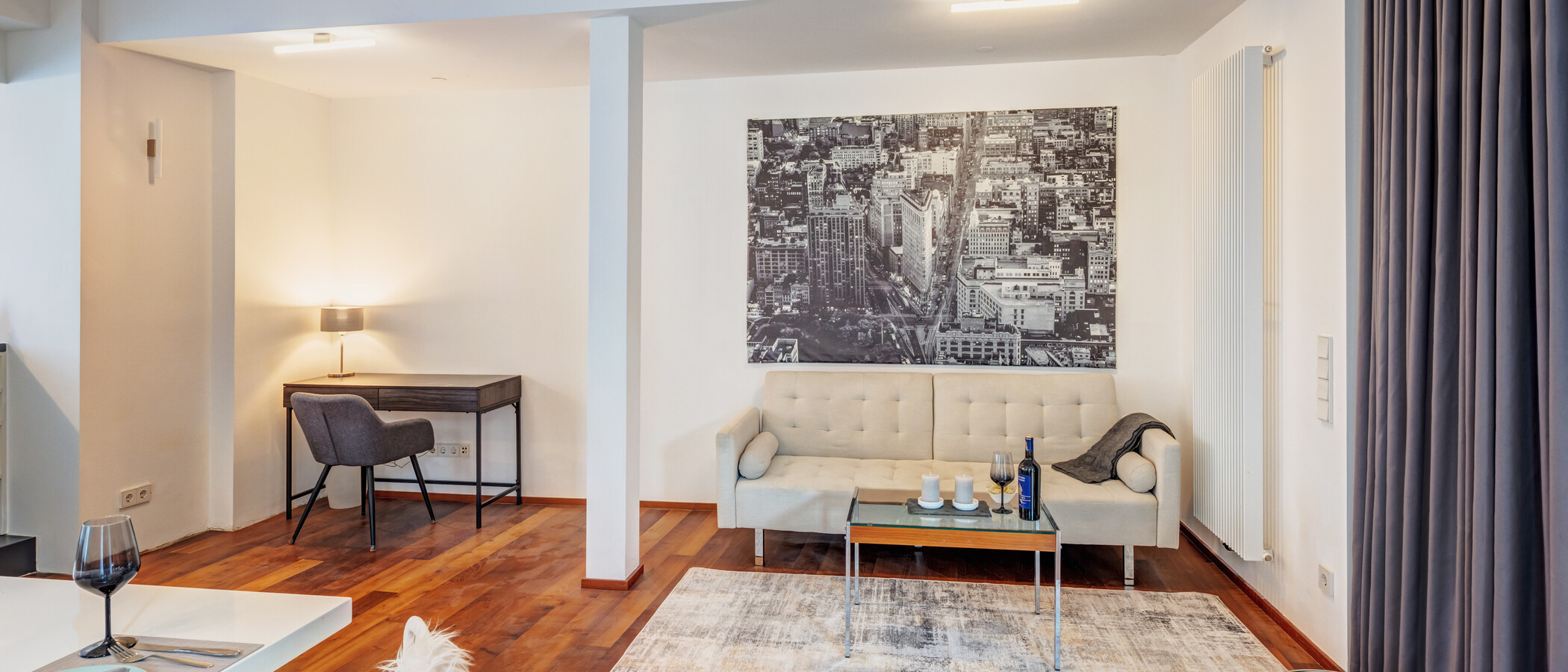 apartamento München Sendling 02 zona de día  9053