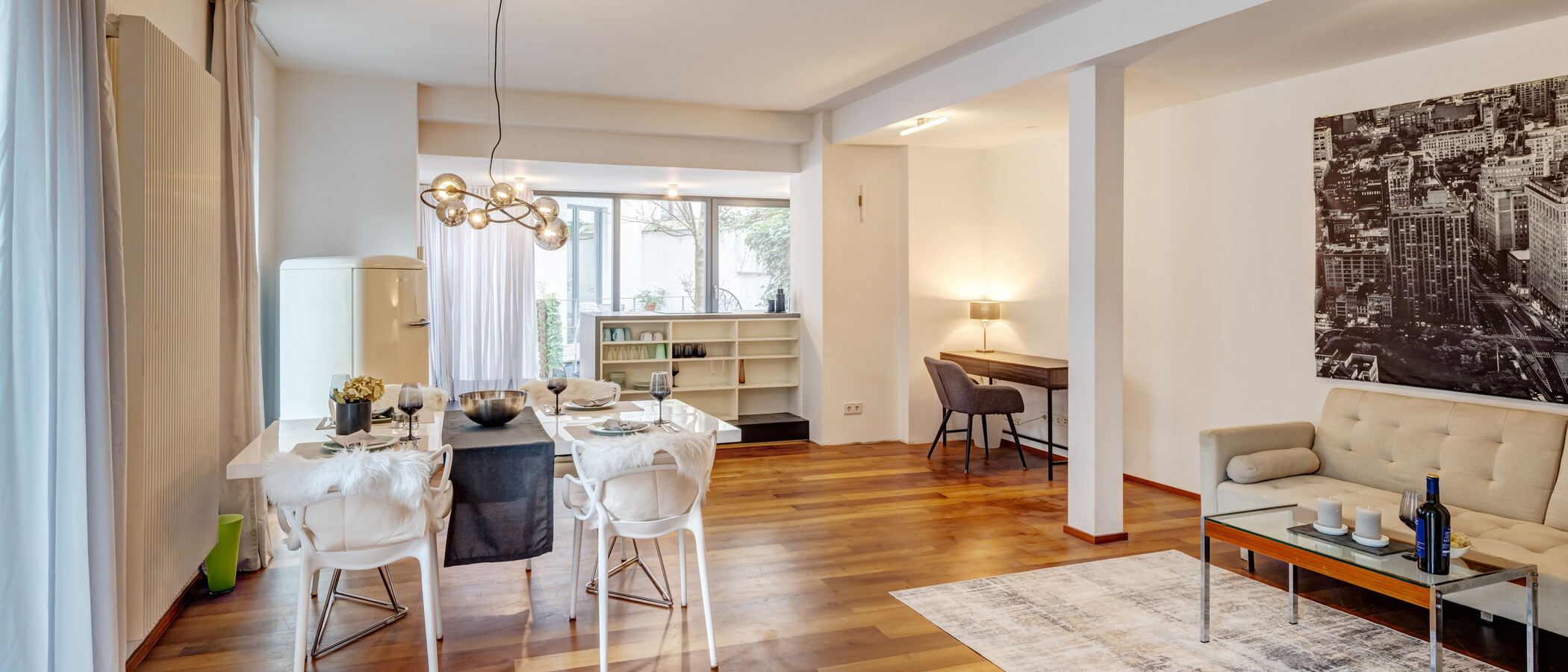 apartamento München Sendling 03 zona de día  9053