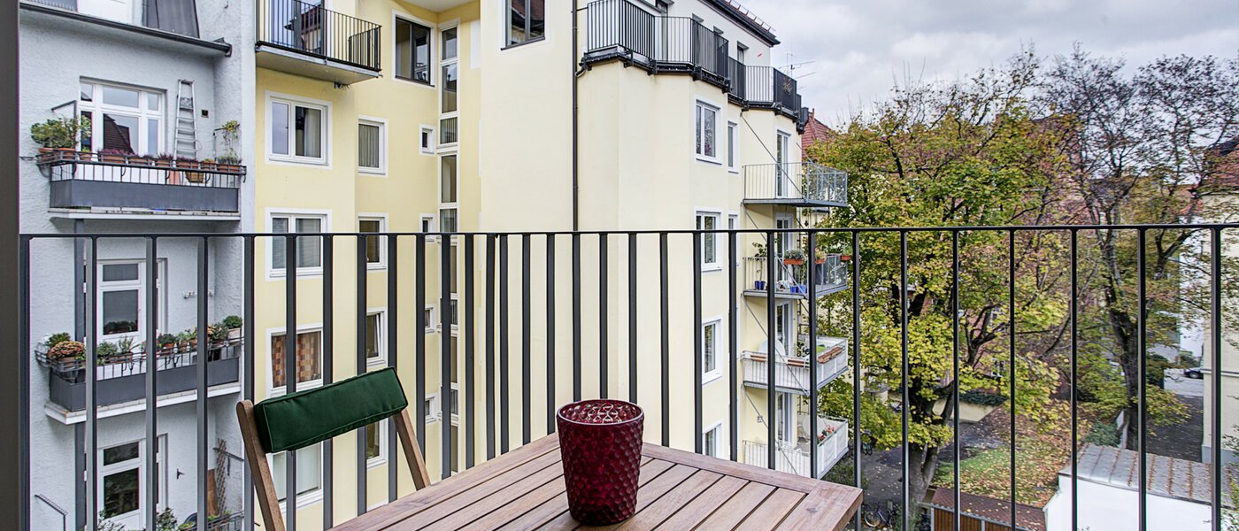 apartamento München Neuhausen 01 balcón 9058