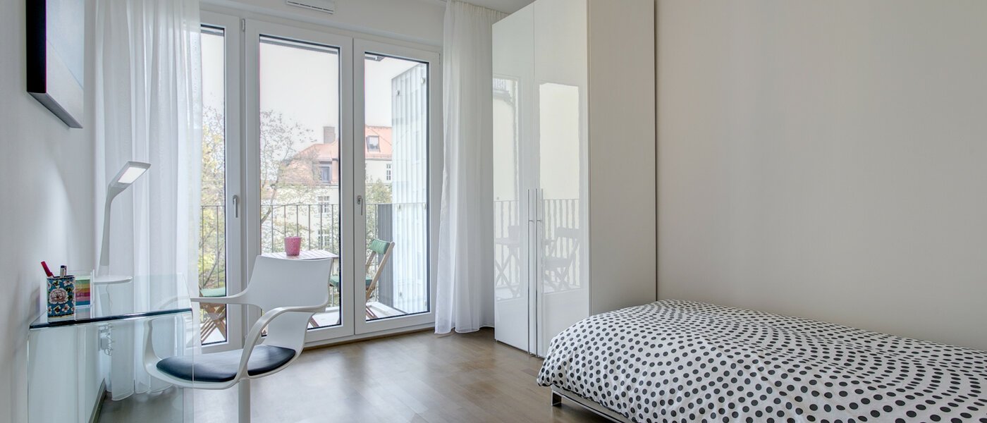 apartamento München Neuhausen 01 2. dormitorio 9058