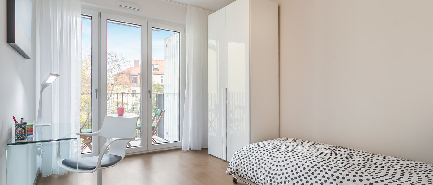apartamento München Neuhausen 01 2. dormitorio 9058