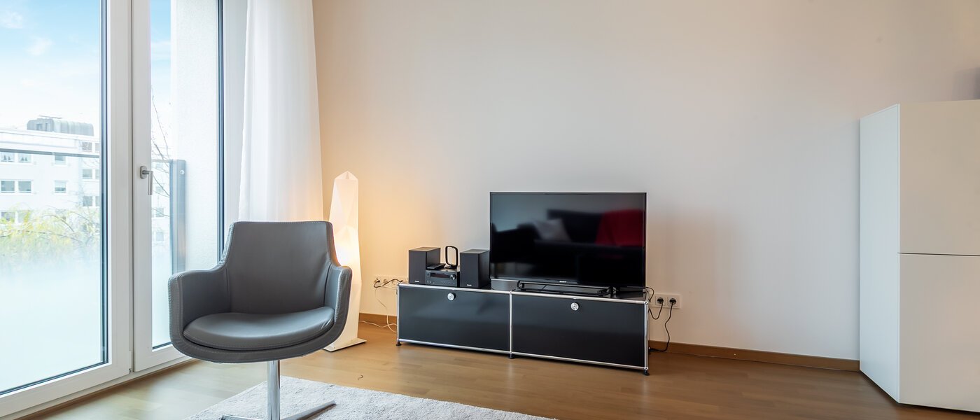 apartamento München Neuhausen 04 zona de día  9058