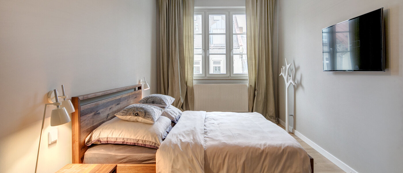 apartamento München Maxvorstadt - Universitätsviertel 01 dormitorio 9074