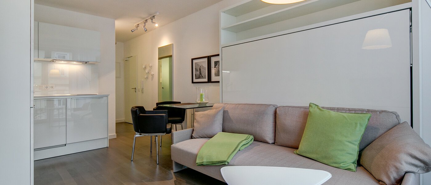 apartamento München Schwabing-Nord (zw. Leopoldstraße & Englischen Garten) 01 salón 9075