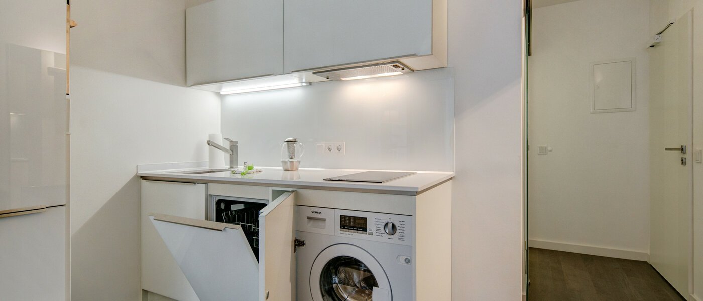 apartamento München Schwabing-Nord (zw. Leopoldstraße & Englischen Garten) 01 cocina 9075