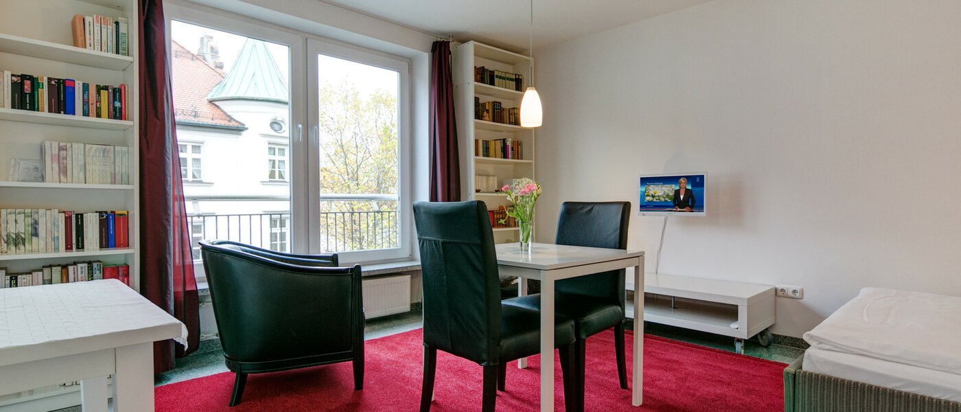 apartamento München Glockenbachviertel 01 salón 9081